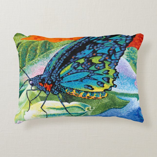 Cojín Decorativo Mariposa postiza II (Anverso)