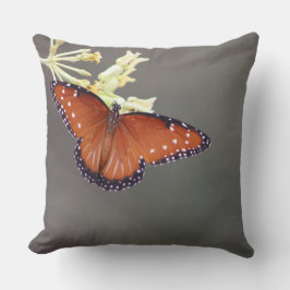 Cojín Decorativo Mariposa reina en el desierto Milkweed