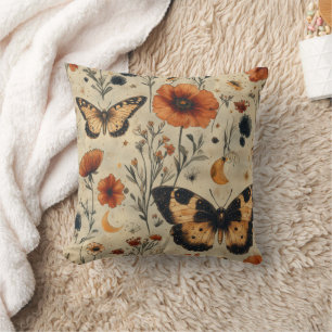 Cojín Decorativo Mariposa Silvestre Vintage (7)