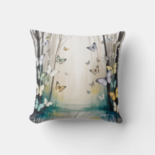 Cojín Decorativo Mariposa Sutil 