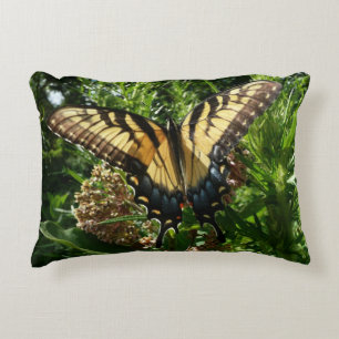 Cojín Decorativo Mariposa Swallowtail III Foto Hermosa y Colorida