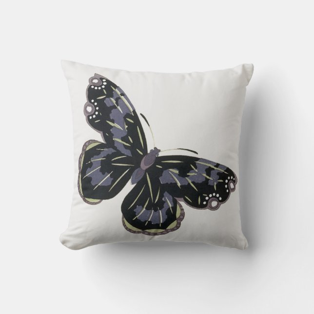 Cojín Decorativo Mariposa vintage (Anverso)