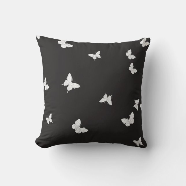 Cojín Decorativo Mariposas (Anverso)