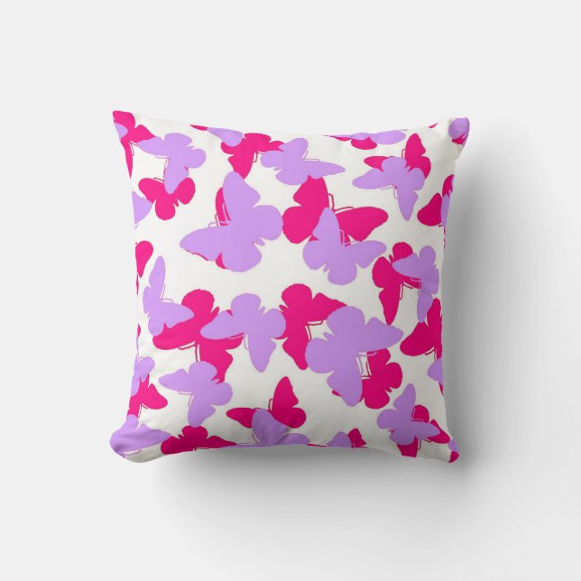 Cojín Decorativo Mariposas acodadas (Anverso)