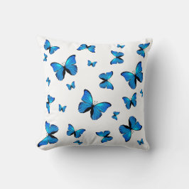 Cojín Decorativo Mariposas azules