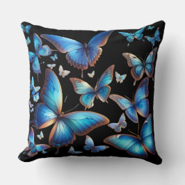 Cojín Decorativo Mariposas azules