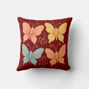 Cojín Decorativo Mariposas Caprichosas