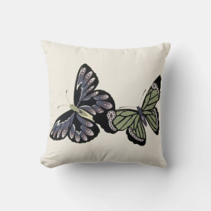 Cojín Decorativo Mariposas de época