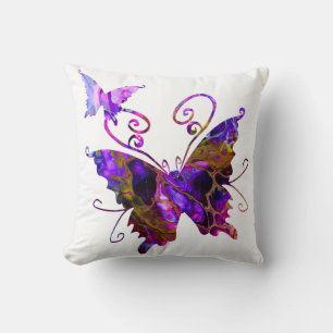 Cojín Decorativo Mariposas de Fantasía
