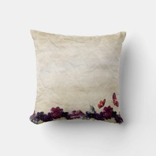 Cojín Decorativo Mariposas florales