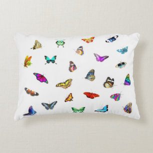 Cojín Decorativo Mariposas Insectos Animales Naturaleza Mariposa