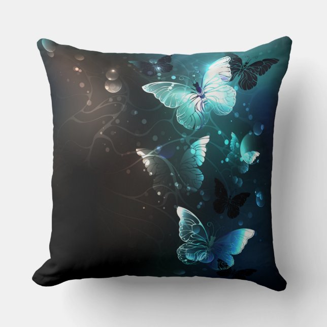 Cojín Decorativo Mariposas nocturnas (Anverso)