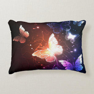 Cojín Decorativo Mariposas nocturnas brillantes