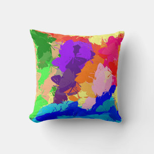 Cojín Decorativo Mariposas Rainbow Kaleidoscope
