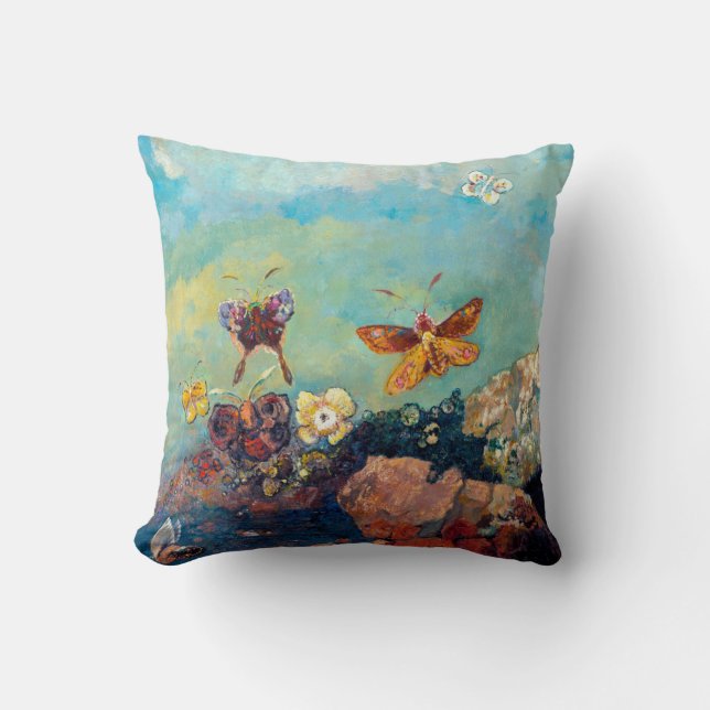 Cojín Decorativo Mariposas, Redon (Anverso)