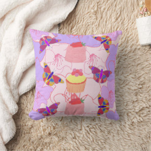 Cojín Decorativo Mariposas sociales Cushion