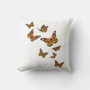 Cojín Decorativo Mariposas voladoras - Amante de las mariposas jard