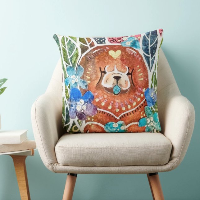 Cojín Decorativo MARMALADE MISS Chow (Subido por el creador)