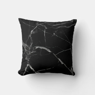 Cojín Decorativo Mármol blanco y negro