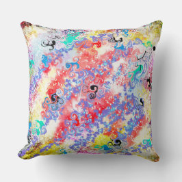 Cojín Decorativo Mármol moderno Resumen de doble cara 2 diseños Ros