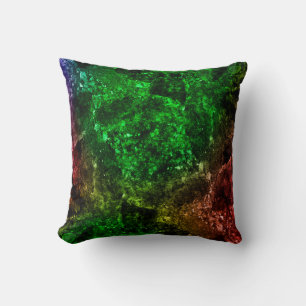 Cojín Decorativo Mármol multicolor en motivos naturales La mezcla d