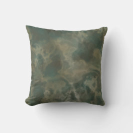 Cojín Decorativo mármol verde