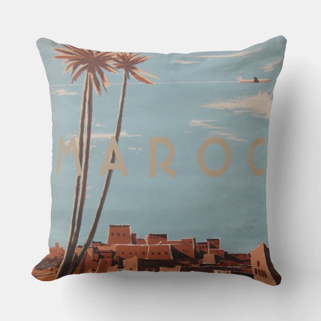 Cojín decorativo Maroc de época (Anverso)