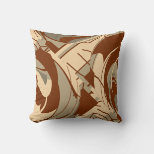 Cojín Decorativo Marrón Beige Tan Mediterráneo Lush Sale Motif