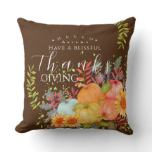 Marrón de Acción de Gracias de Otoño