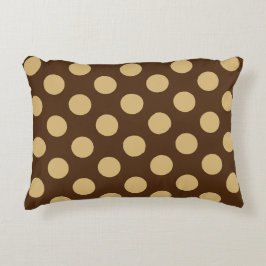 Cojín Decorativo Marrón Y Beige