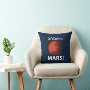 Cojín Decorativo Mars exploremos Mars