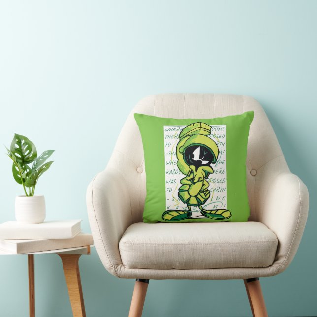 Cojín Decorativo MARVIN THE MARTIAN™ Quote Sketch (Silla)