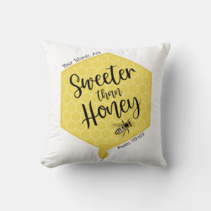 Cojín Decorativo Más dulce que la miel