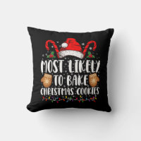 Más Probable Hornear Galleta de Navidad Xmas Famil