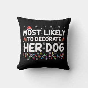 Cojín Decorativo Más Probable Que Decore A Su Familia De Perros En