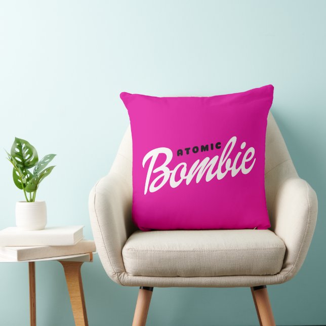 Cojín Decorativo Masa magenta rosa Bombie atómica (Silla)