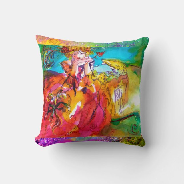 Cojín Decorativo Máscara de carnaval de MIRANDOLINA / Veneciana (Anverso)