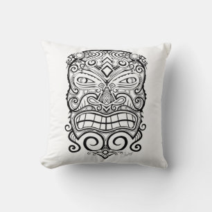Cojín Decorativo Máscara de Tiki