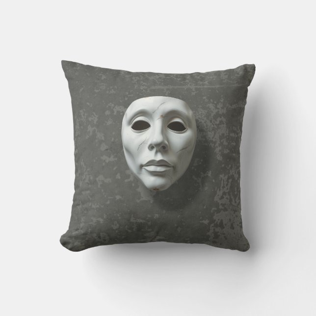 COJÍN DECORATIVO MASCARILLA (Anverso)