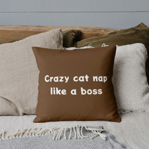 Cojín Decorativo Mascota Animal Personalizado Gato Amante Cita Dive