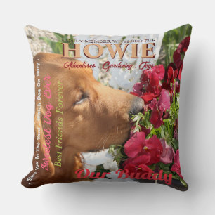 Cojín Decorativo Mascota de estilo revista