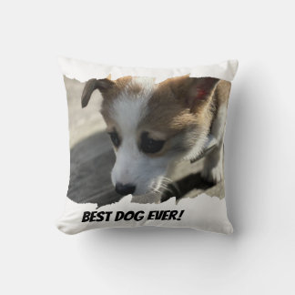 Cojín Decorativo Mascota de fotografía de perro Pillow