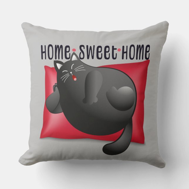 Cojín Decorativo Mascota feliz  (Anverso)
