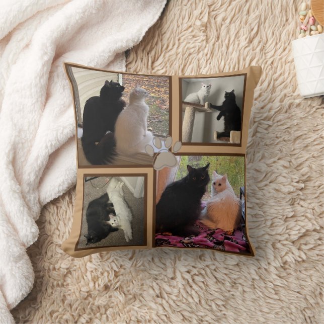 Cojín Decorativo Mascota personalizable mejores amigos (Manta)