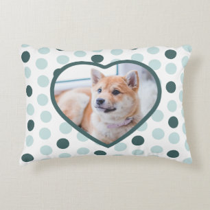 Cojín Decorativo Mascota Personalizado moderno lindo foto perro cor