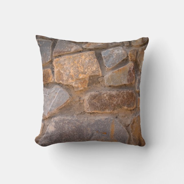 Cojín Decorativo Masonry natural stoneabstract, ancient, antiquity, (Anverso)