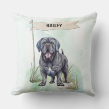 Mastín Napolitano Acuarela Perro Personalizado