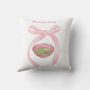 Cojín Decorativo Matcha Girly Pillow