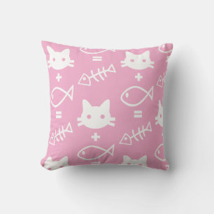 Cojín Decorativo Matemática del gato