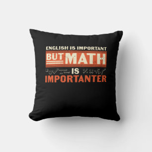Cojín Decorativo Matemáticas Es Importante